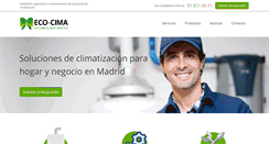 Desktop Screenshot of eco-cima.es